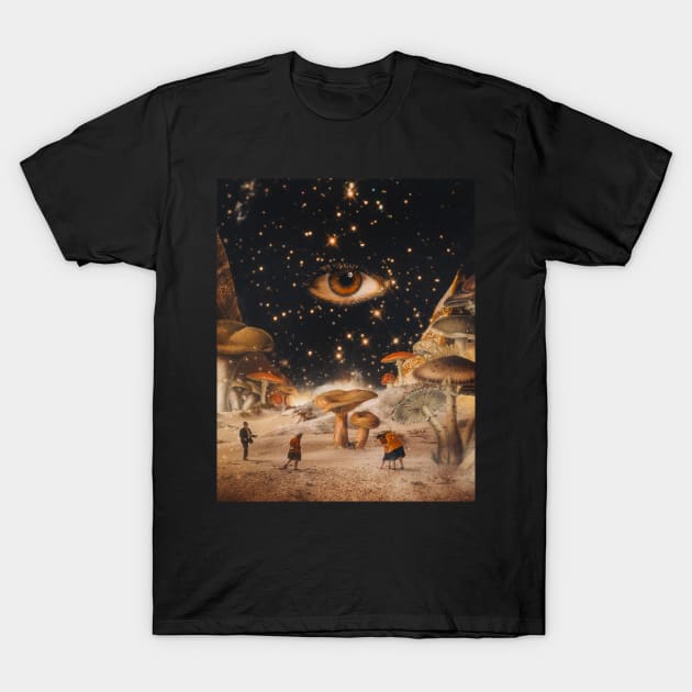 Lost in Fungi desert T-Shirt by Aephicles